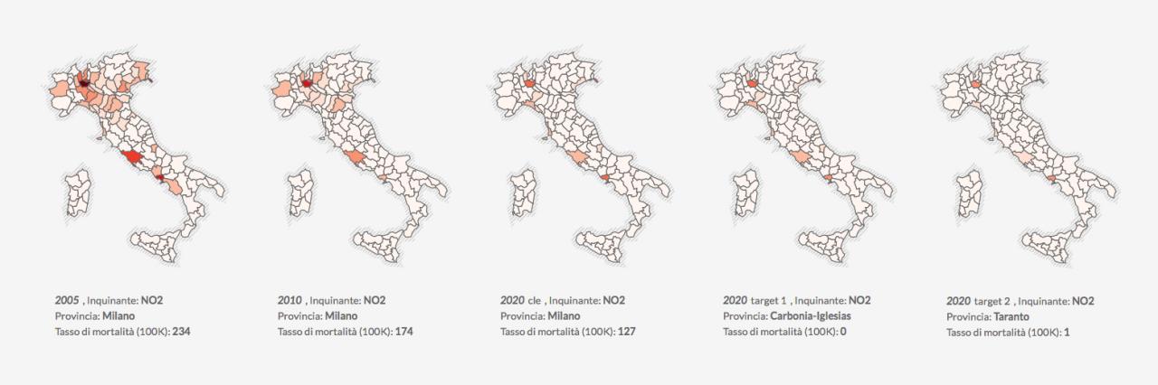 VIIAS: l&#039;inquinamento in Italia attraverso i dati